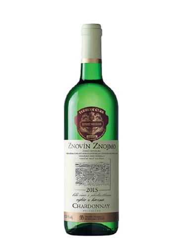 Chardonnay, Terroir Club, Výběr z hroznů, 2015, Znovín Znojmo, 0.75 l