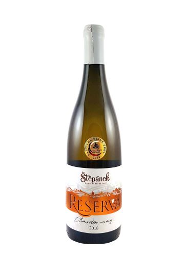 Chardonnay, Reserva, Výběr z hroznů - barrique, 2018, Vinařství Štěpánek, 0.75 l