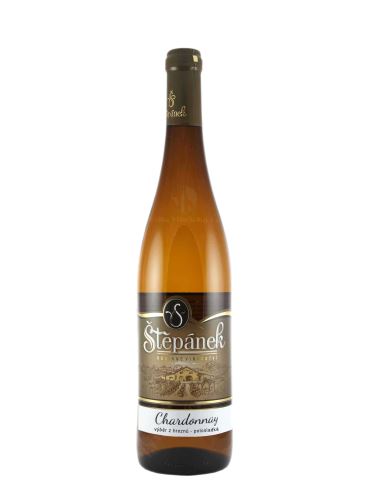 Chardonnay, Výběr z hroznů, 2019, Vinařství Štěpánek, 0.75 l