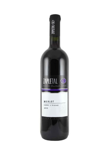 Merlot, Pozdní sběr, 2020, Vinařství František Zapletal, 0.75 l