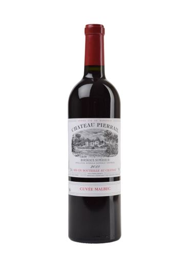 Bordeaux Supérieur, Cuvée Malbec, 2018, Château Pierrail, 0.75 l