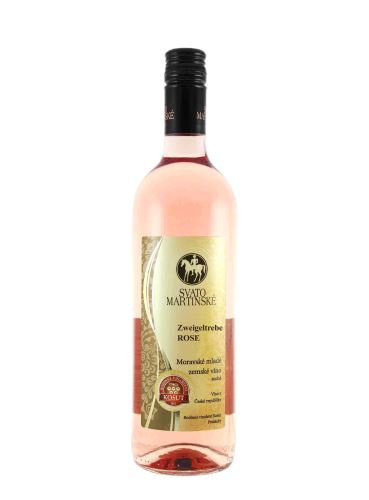 Zweigeltrebe rosé, Svatomartinské, Zemské, 2018, Vinařství Košut, 0.75 l