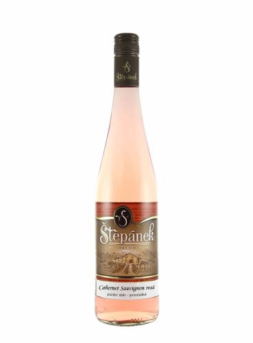 Cabernet Sauvignon rosé, Pozdní sběr, 2020, Vinařství Štěpánek, 0.75 l