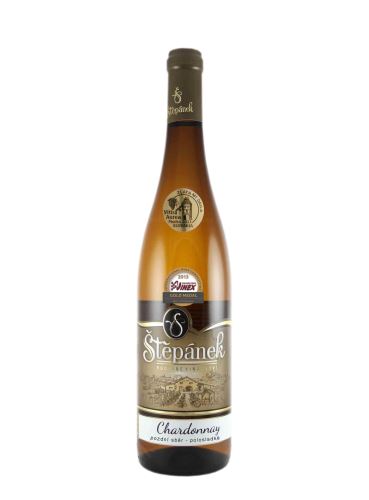 Chardonnay, Pozdní sběr, 2018, Vinařství Štěpánek, 0.75 l
