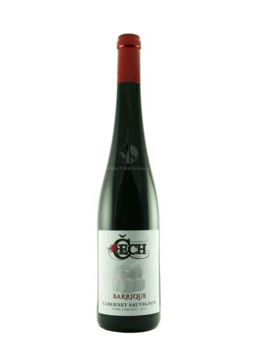 Cabernet Sauvignon, Výběr z hroznů - barrique, 2012, Vinařství Čech, 0.75 l