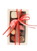 Čokoládové pralinky, Krabička 20 ks, Kamila chocolates, 220 g