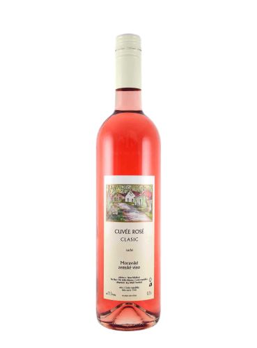 Cuvée Rosé, CLASIC, Zemské, 2017, František Mádl - Malý vinař, 0.75 l