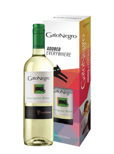 Sauvignon Blanc, Gato Negro, 2014, Viňa San Pedro, 0.75 l