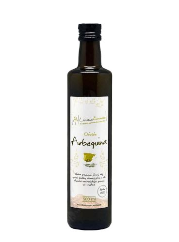Extra panenský olivový olej, Arbequina, Lozano Červenka, 0,5 l