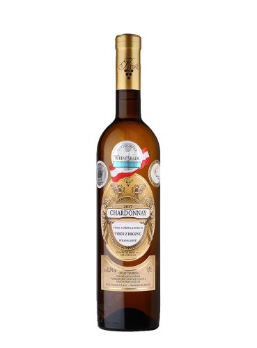 Chardonnay, Výběr z hroznů, 2017, Vinařství Krist Milotice, 0.75 l
