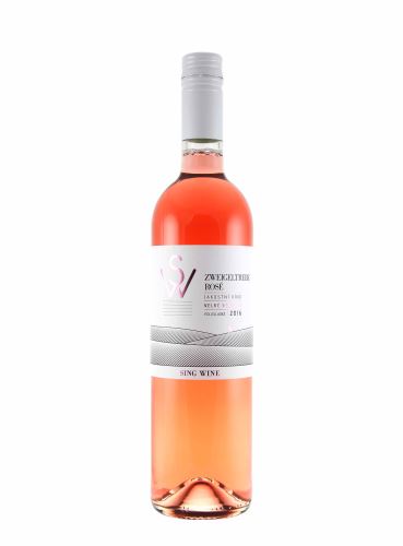 Zweigeltrebe rosé, Premium, Jakostní odrůdové, 2016, Sing Wine, 0.75 l