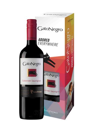 Cabernet Sauvignon, Gato Negro, 2015, Viňa San Pedro, 0.75 l