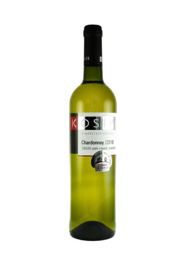 Chardonnay, Tadeáš, Výběr z hroznů, 2016, Vinařství Kosík, 0.75 l