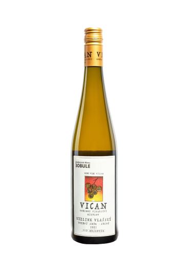 Ryzlink vlašský, Pozdní sběr, 2021, Vinařství Vican, 0.75 l