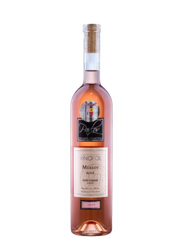 Merlot rosé, Výběr z hroznů, 2019, Vinofol, 0.75 l