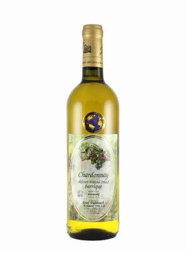 Chardonnay, Zemské - barrique, 2012, Vinařství Valihrach, 0.75 l
