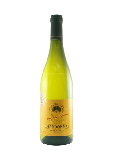 Chardonnay, Premium, Pozdní sběr, 2014, Vinařství Vrba, 0.75 l