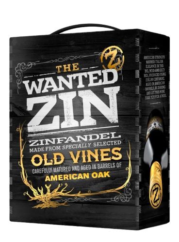 The Wanted Zinfandel, Bag in Box, 2021, 3 l