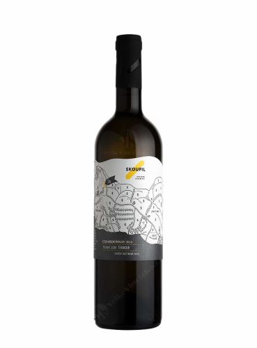 Chardonnay, Sur-lie, Terroir, Pozdní sběr, 2016, Vinařství Petr Skoupil, 0.75 l