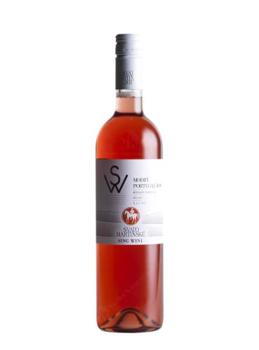 Modrý Portugal rosé, Svatomartinské, Zemské, 2019, Sing Wine, 0.75 l