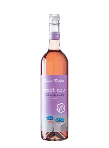 Rulandské modré rosé, Kulaté víno, Pozdní sběr, 2016, Znovín Znojmo, 0.75 l