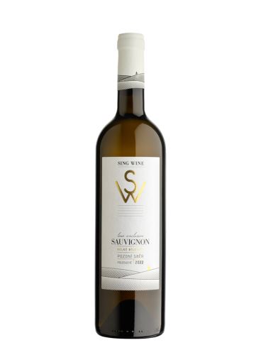 Sauvignon, Pozdní sběr, 2022, Sing Wine, 0.75 l