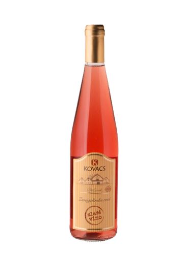 Zweigeltrebe rosé, Mladé víno, 2019, Vinařství Kovacs, 0.75 l