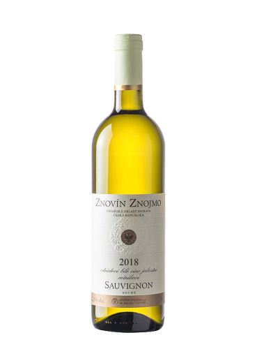 Sauvignon, Jakostní odrůdové, 2018, Znovín Znojmo, 0.75 l