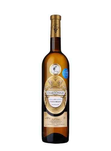 Chardonnay, Výběr z hroznů, 2015, Vinařství Krist Milotice, 0.75 l
