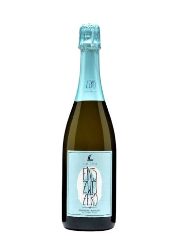 Riesling Sparkling, Eins-zwei-zero, Nealkoholické šumivé víno, Leitz, 0.75 l