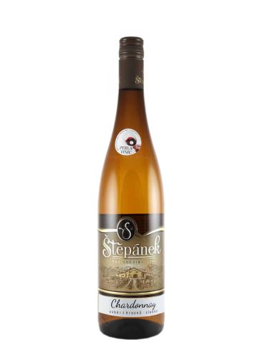 Chardonnay, Výběr z hroznů, 2017, Vinařství Štěpánek, 0.75 l
