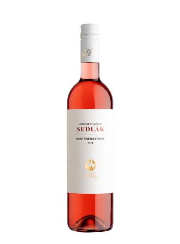Zweigeltrebe rosé, Svatomartinské, 2021, Vinařství Sedlák, 0.75 l
