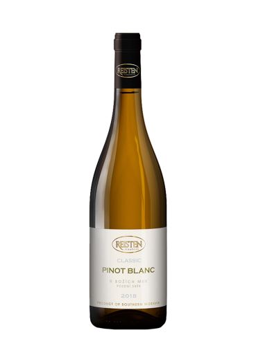 Pinot blanc, Classic, Pozdní sběr, 2018, Vinařství Reisten, 0.75 l