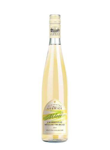 Chardonnay / Müller Thurgau, Mladé víno, 2019, Château Lednice, 0.75 l