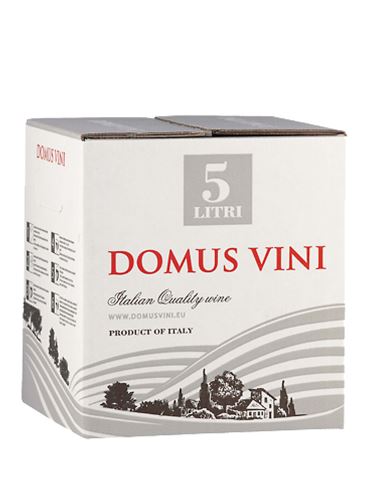 Primitivo, Bag in Box, IGT, Domus Vinii, 5 l