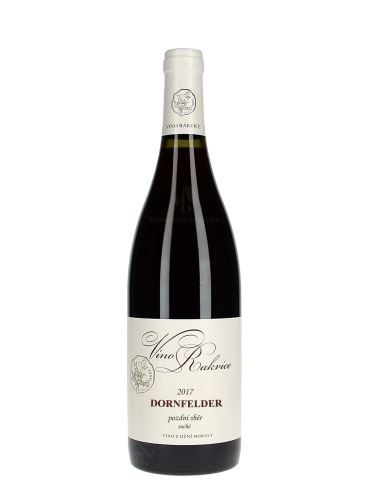 Dornfelder, Pozdní sběr, 2017, Víno Rakvice, 0.75 l