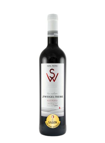 Zweigeltrebe, Exclusive, Jakostní odrůdové, 2016, Sing Wine, 0.75 l