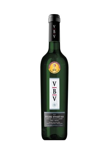 Ryzlink rýnský, Premium Oak, Výběr z hroznů, 2015, Velkobílovická vína, 0.75 l