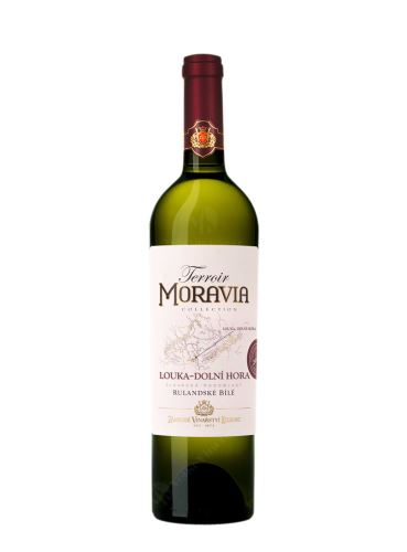 Rulandské bílé, Terroir Collection, Louka - Dolní hora, Pozdní sběr, 2015, Zámecké vinařství Bzenec, 0.75 l