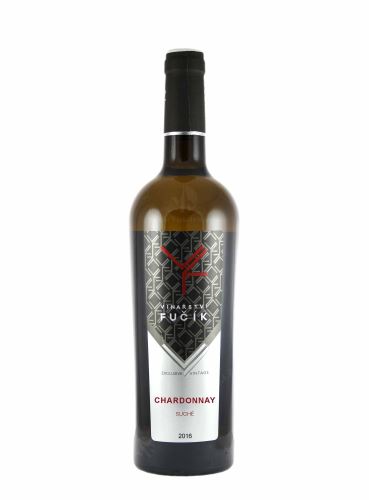 Chardonnay, Exclusive Vinatage, Pozdní sběr, 2016, Vinařství Fučík, 0.75 l