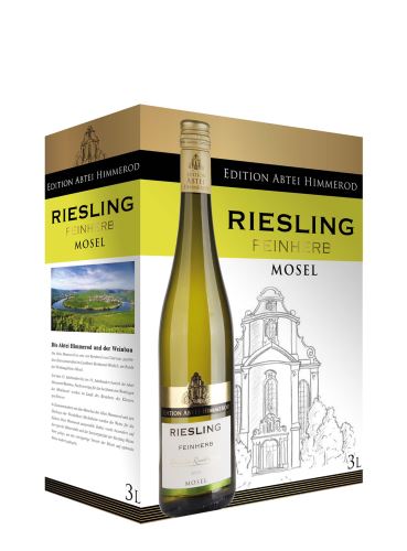 Riesling, Feinherb, Mosel Qualitätswein, Bag in Box, Abtei Himmerod, 3 l