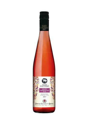 Svatovavřinecké rosé, Svatomartinské, 2017, Zámecké vinařství Bzenec, 0.75 l