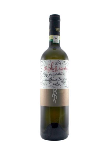 Ryzlink rýnský, Premium, VOC, 2014, Vinařství Kořínek, 0.75 l