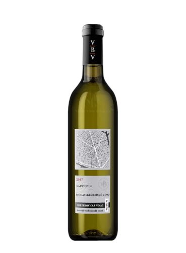 Sauvignon, Zemské, 2017, Velkobílovická vína, 0.75 l
