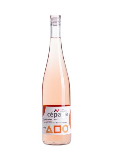 Rulandské modré rosé, Cépage, Pozdní sběr, 2017, Nové Vinařství, 0.75 l