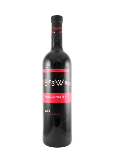 Svatovavřinecké, Exclusive, Jakostní odrůdové, 2009, Sing Wine, 0.75 l