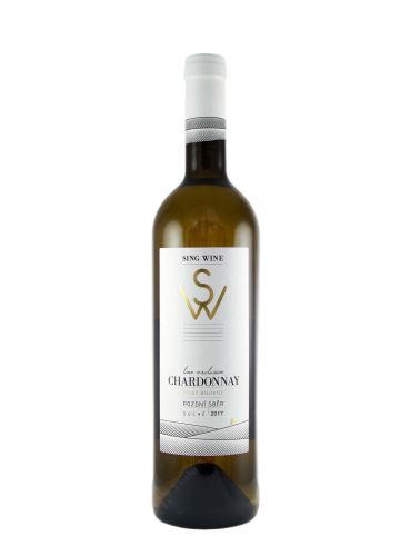 Chardonnay, Exclusive, Pozdní sběr, 2017, Sing Wine, 0.75 l