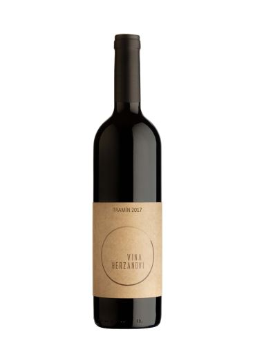 Tramín, Naturální víno, Oranžové Kvevri, 2017, Vinařství Herzánovi, 0.75 l