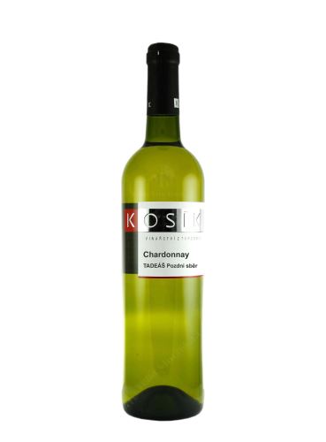 Chardonnay, Tadeáš, Pozdní sběr, 2017, Vinařství Kosík, 0.75 l