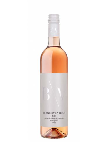 Frankovka rosé, Pozdní sběr, 2019, Vinařství B/V, 0,75 l